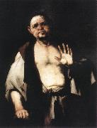 GIORDANO, Luca The Philosopher Cratetes kj Spain oil painting artist